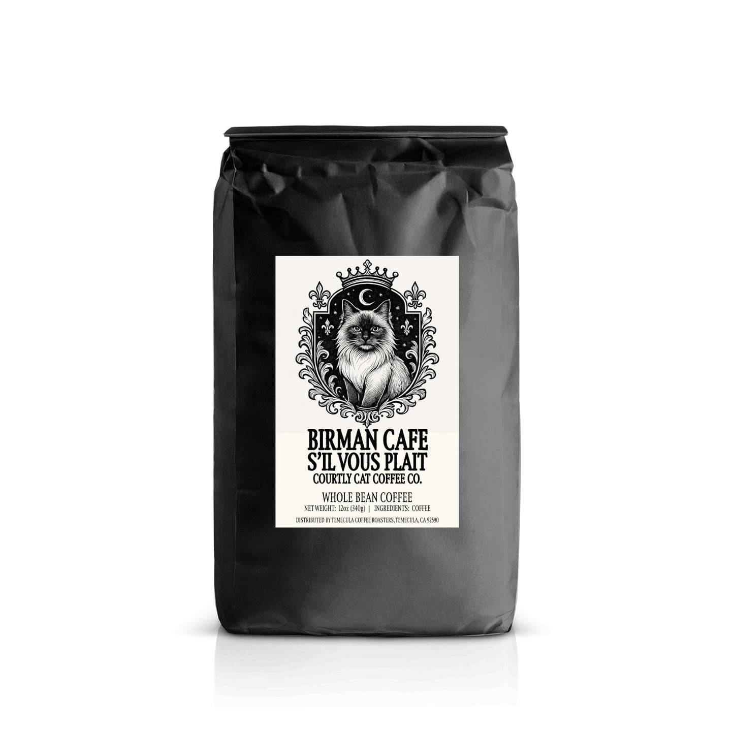 French Roast - Birman Cafe S'il Vous Plait - Whole Bean